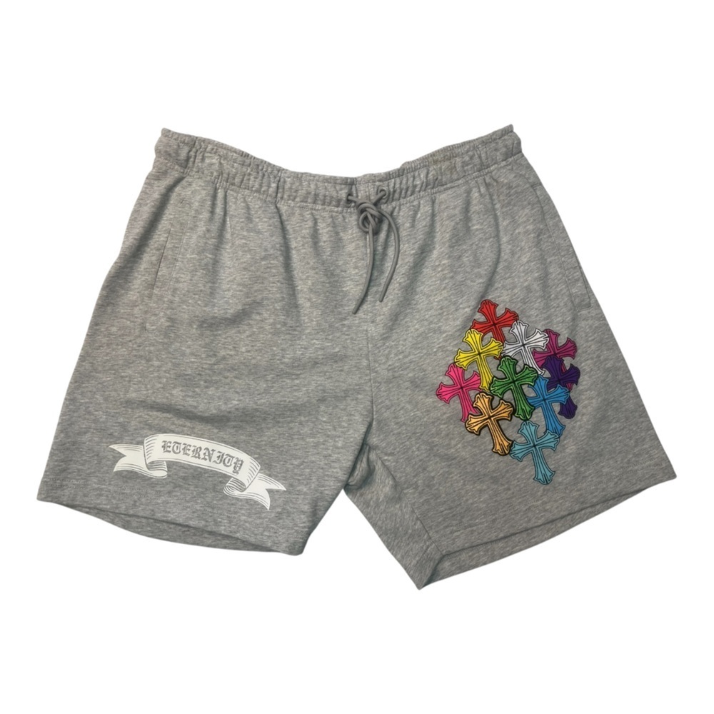 Sz 3xl Gray Shorts with muti colors Cross Patch